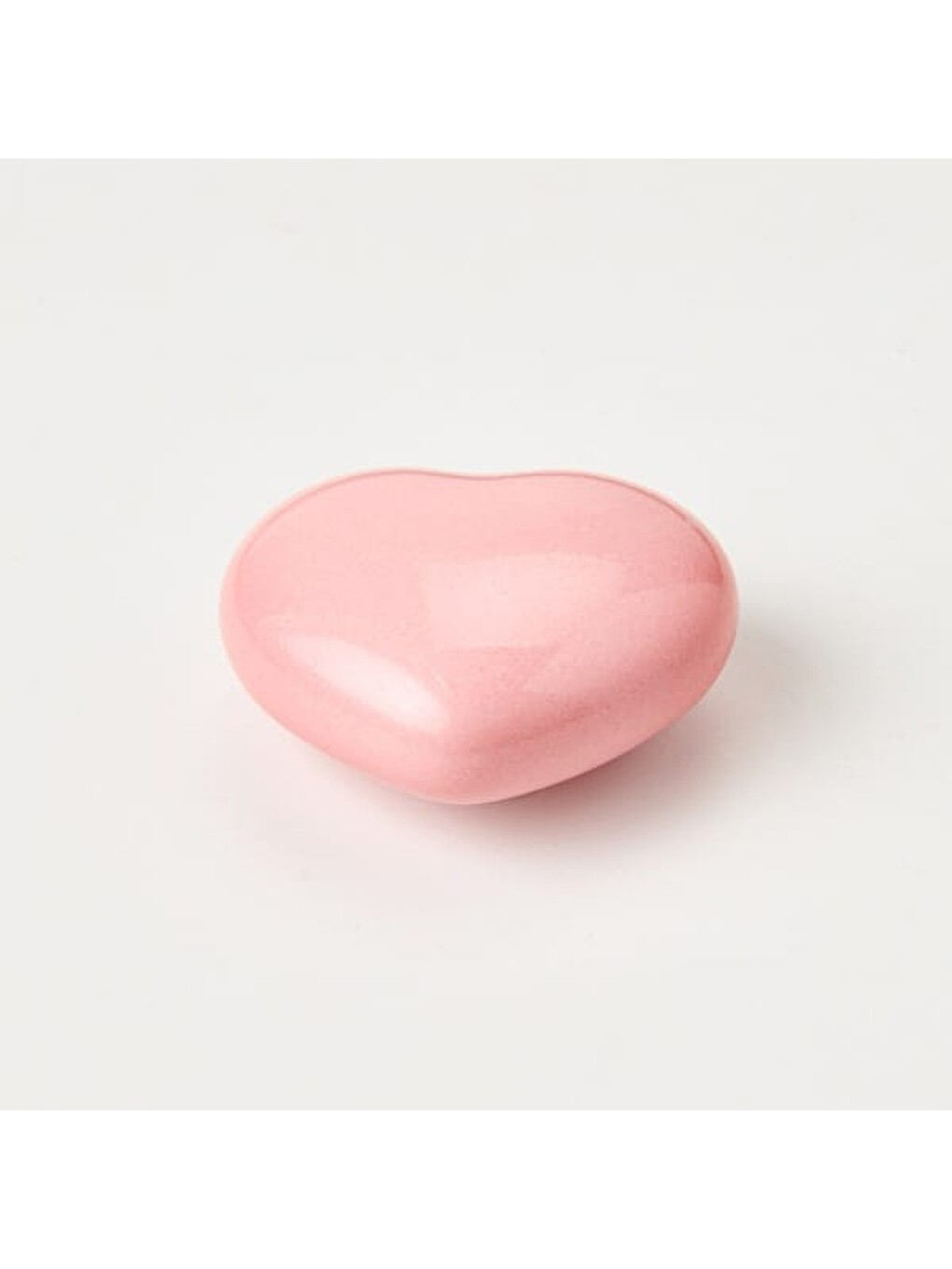 Büyük Kalp Düğme Kulp - Pembe-4