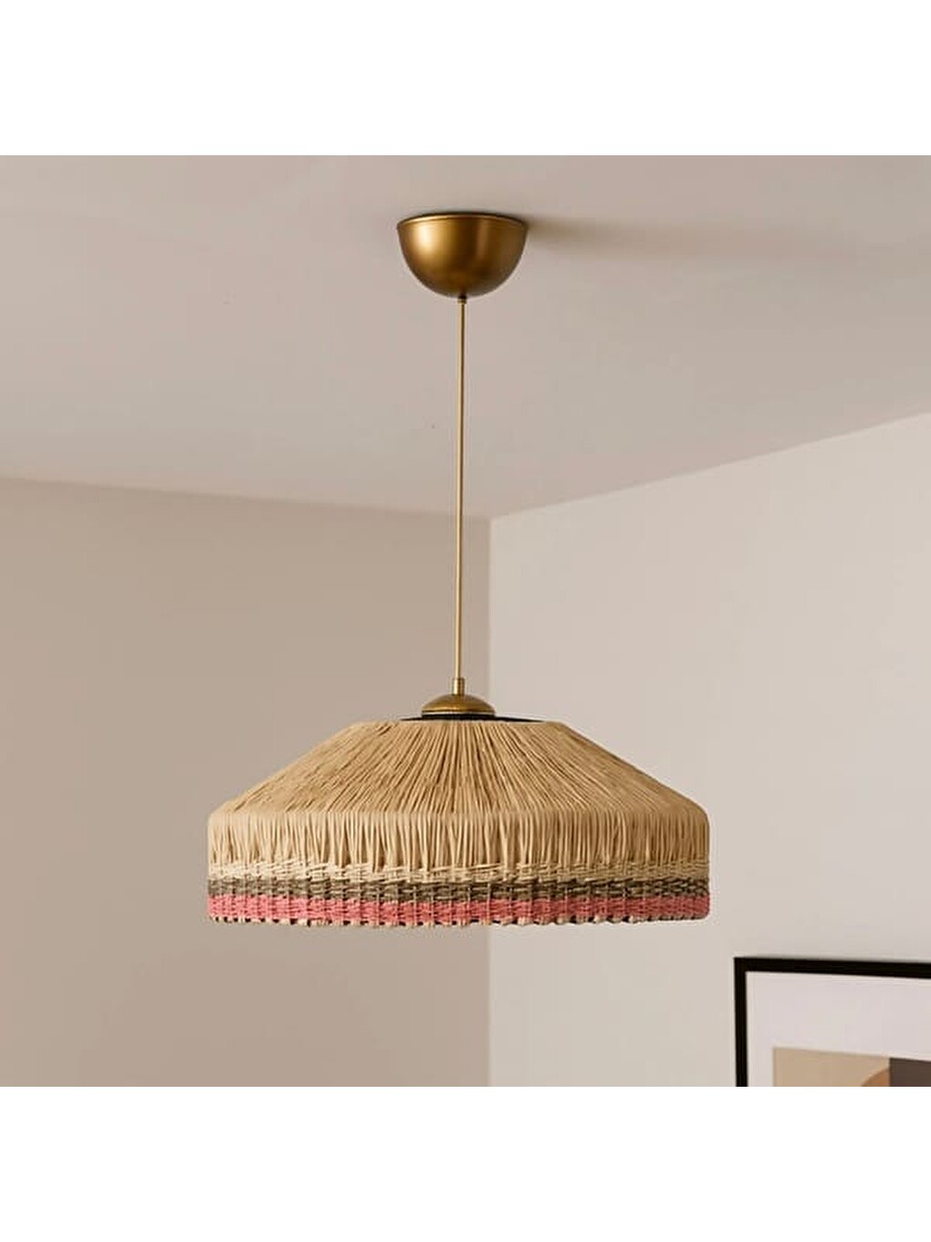 Lighting Mara Sarkıt - Kahverengi / Renkli - 20x41x41 Cm-1
