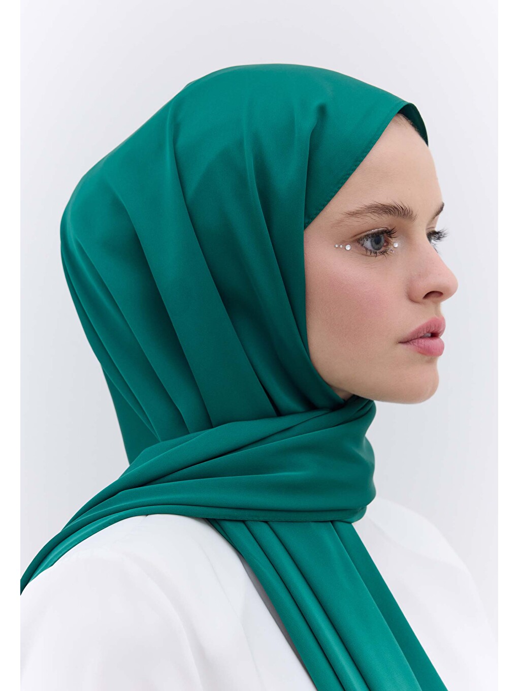 İpeksi Elegance Şal Koyu Yeşil-1