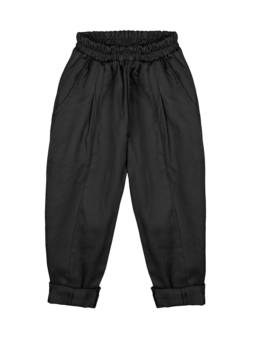 2'li Paket %100 Pamuk Gabardin Carrot Pantolon ( Kırmızı&siyah )-3