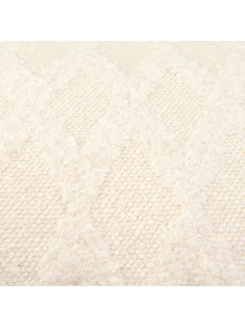 Soft Dahon Kırlent - Ekru - 35x55 cm-5