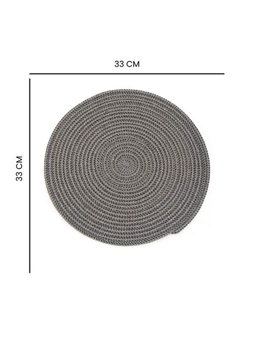 Soft Avery Supla - Gri - 33x33 Cm-8