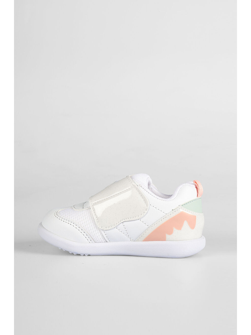 Donut Basic Kız İlk Adım Beyaz/Pudra Sneaker-1