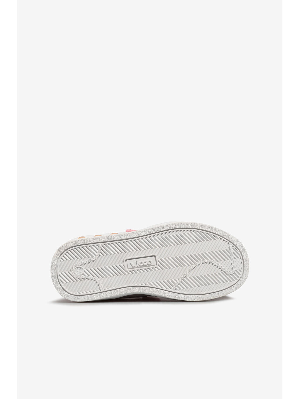 Pembe Sam Işıklı Kız Çocuk Pudra/Pudra Sneaker-3