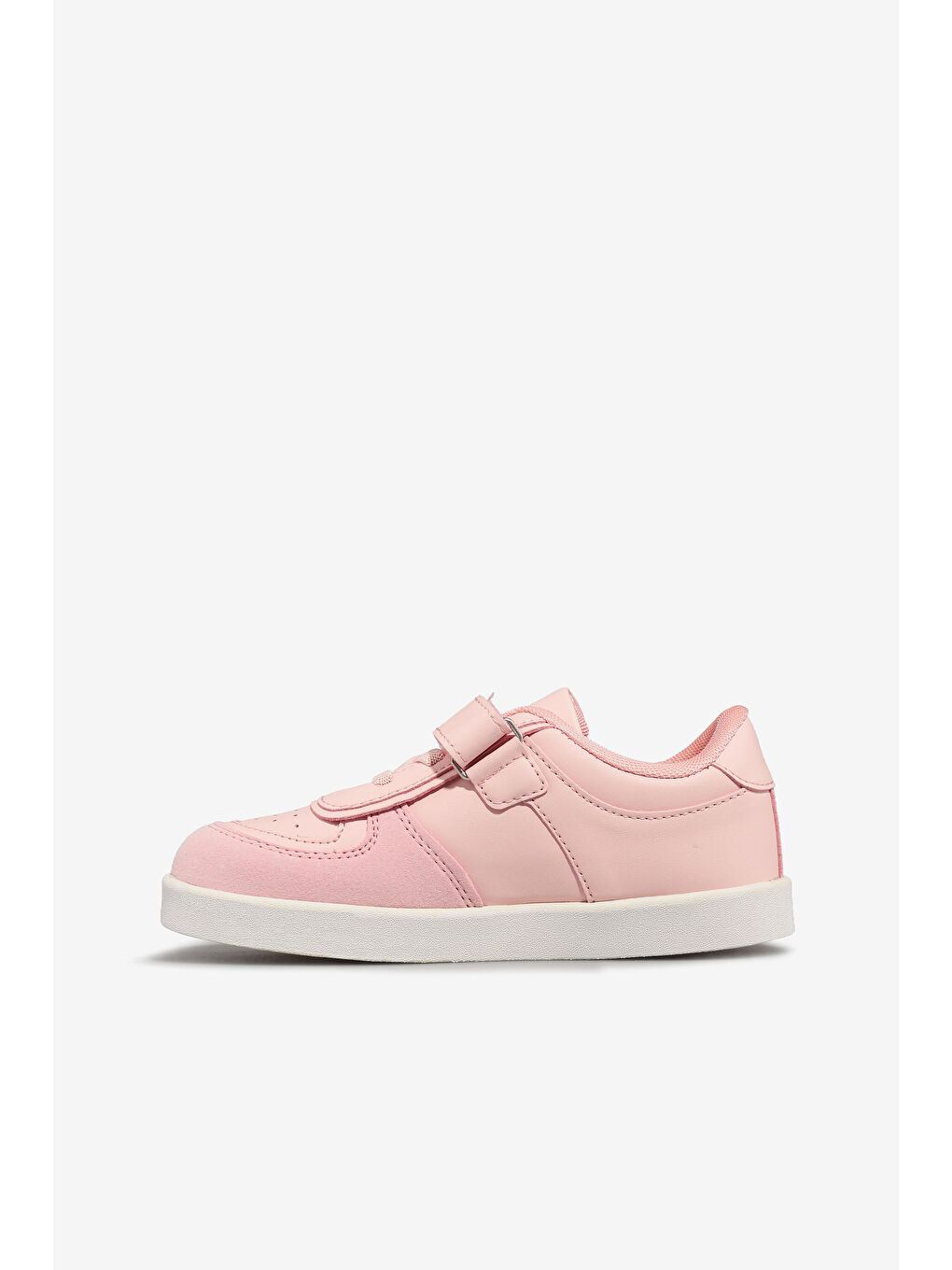 Pembe Sam Işıklı Kız Okul Öncesi Pudra/Pudra Sneaker-1