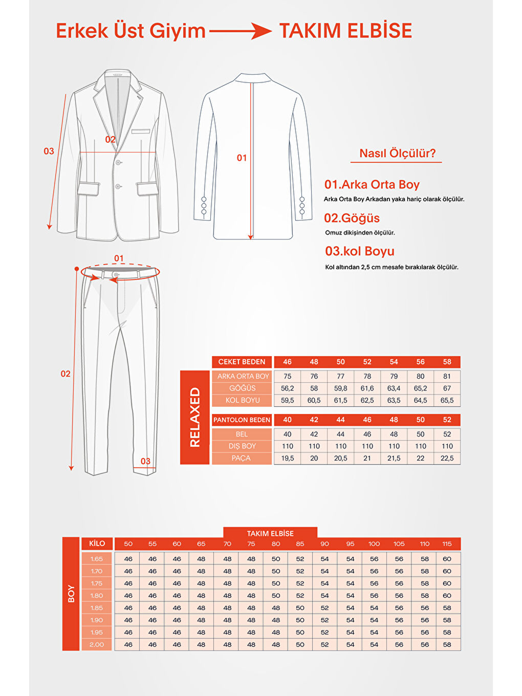 Relaxed Lacivert Takim Elbise-8