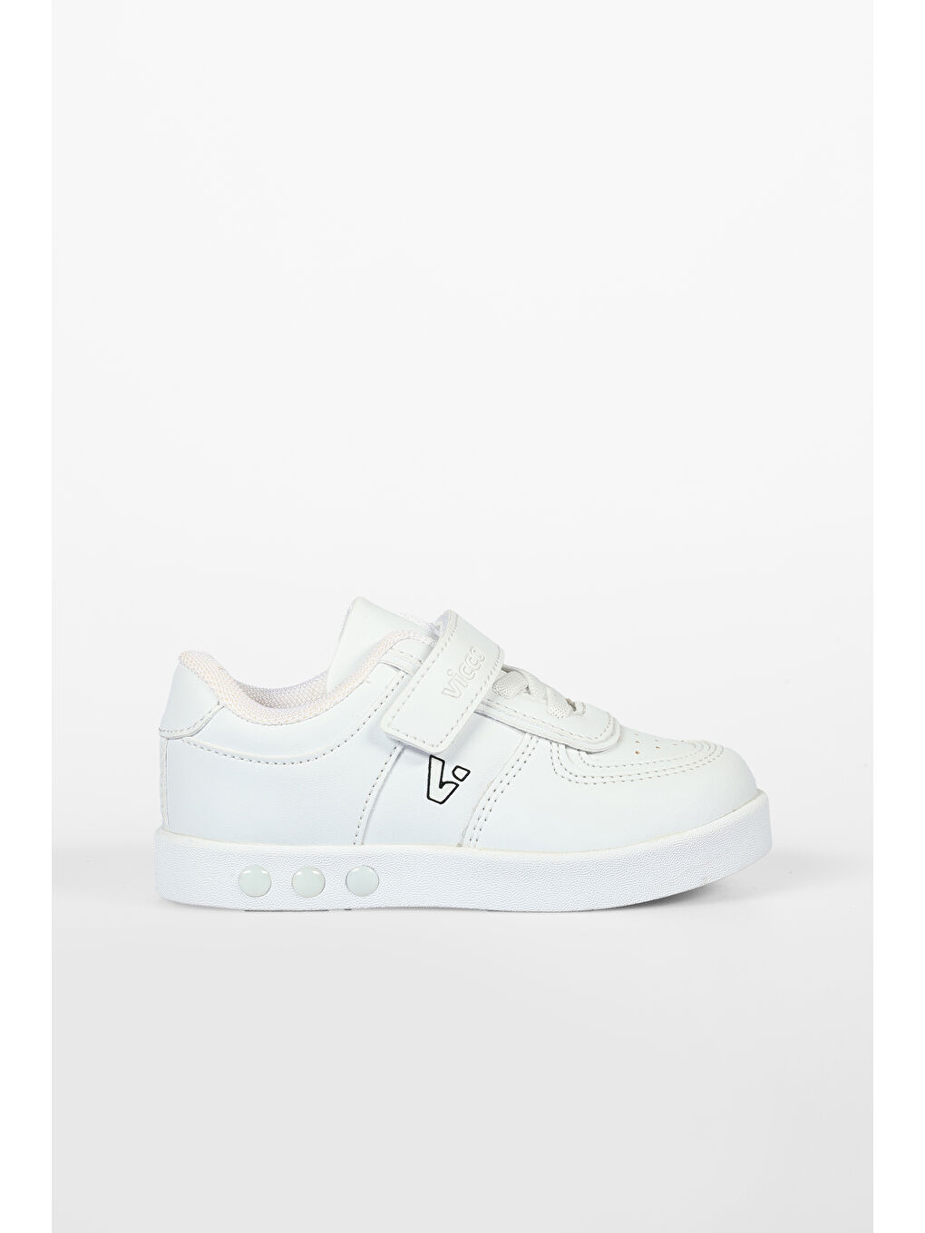 Sam Işıklı Unisex Okul Öncesi Beyaz Sneaker