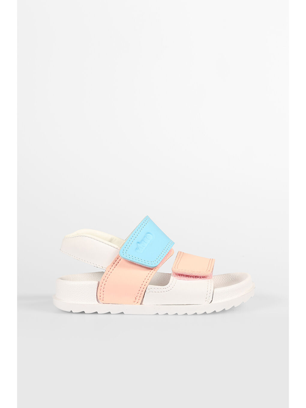 Krixi Hafif Kız Bebek Beyaz/Pembe Sandalet