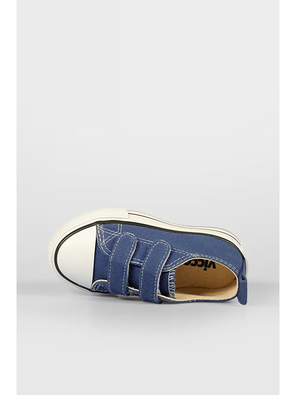 Mavi Pino Işıklı Unisex Okul Öncesi Jean Spor Ayakkabı-2