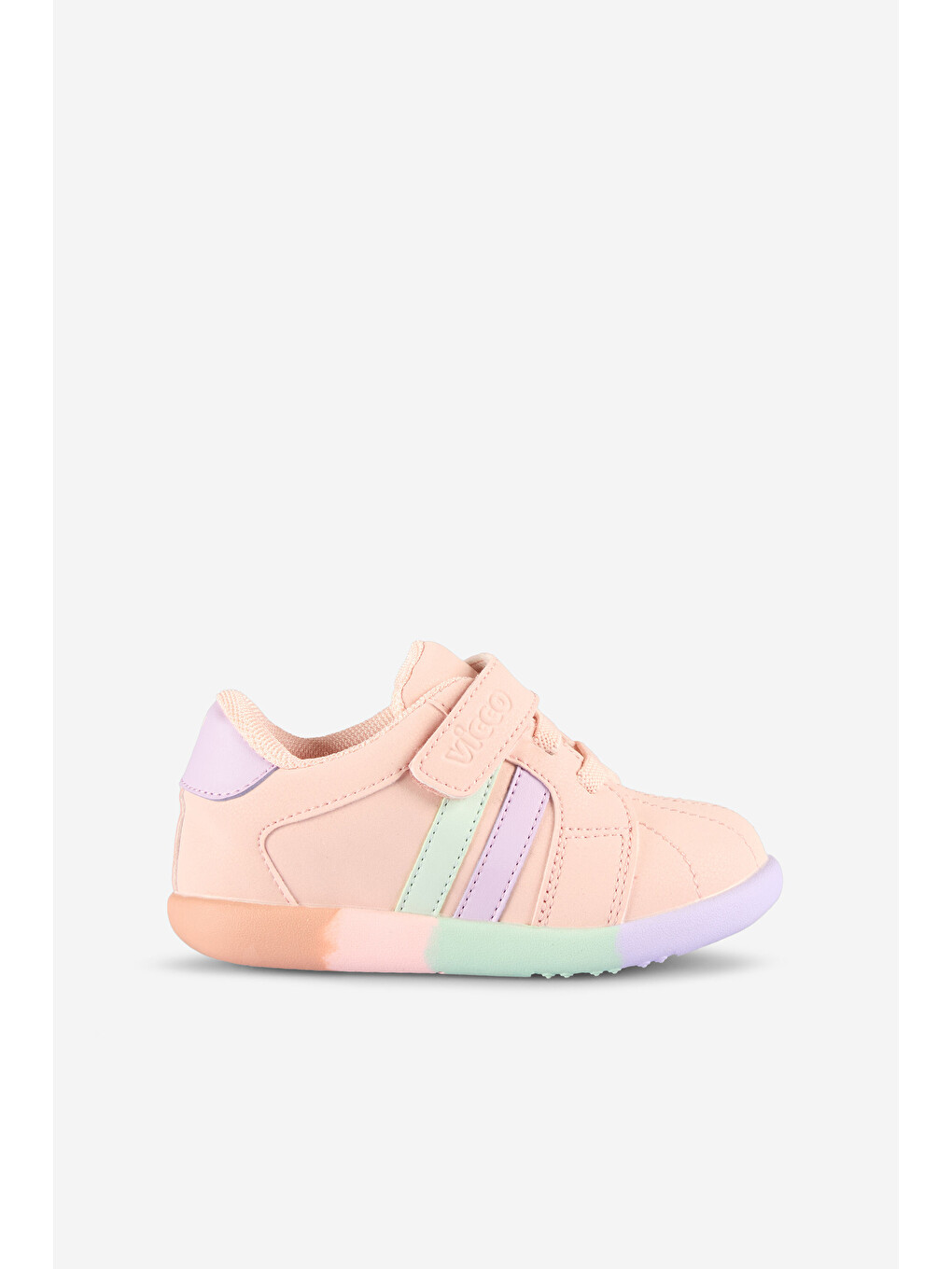 Pembe Heika Basic Kız Bebek Pudra Sneaker