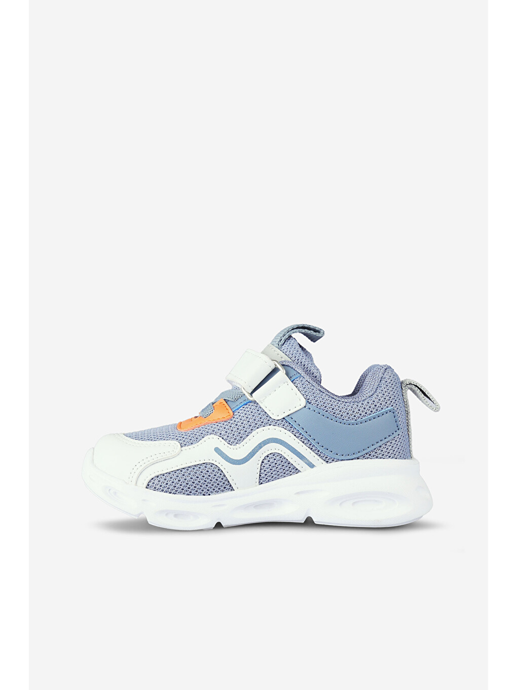 Mavi Rony Işıklı Erkek Bebek Spor Ayakkabı-1