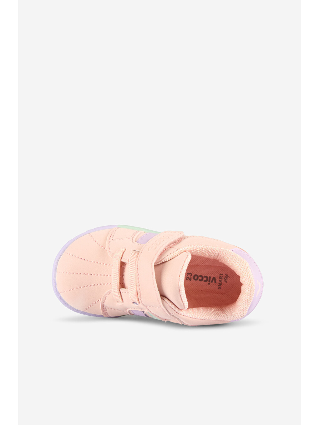Pembe Heika Basic Kız Bebek Pudra Sneaker-2