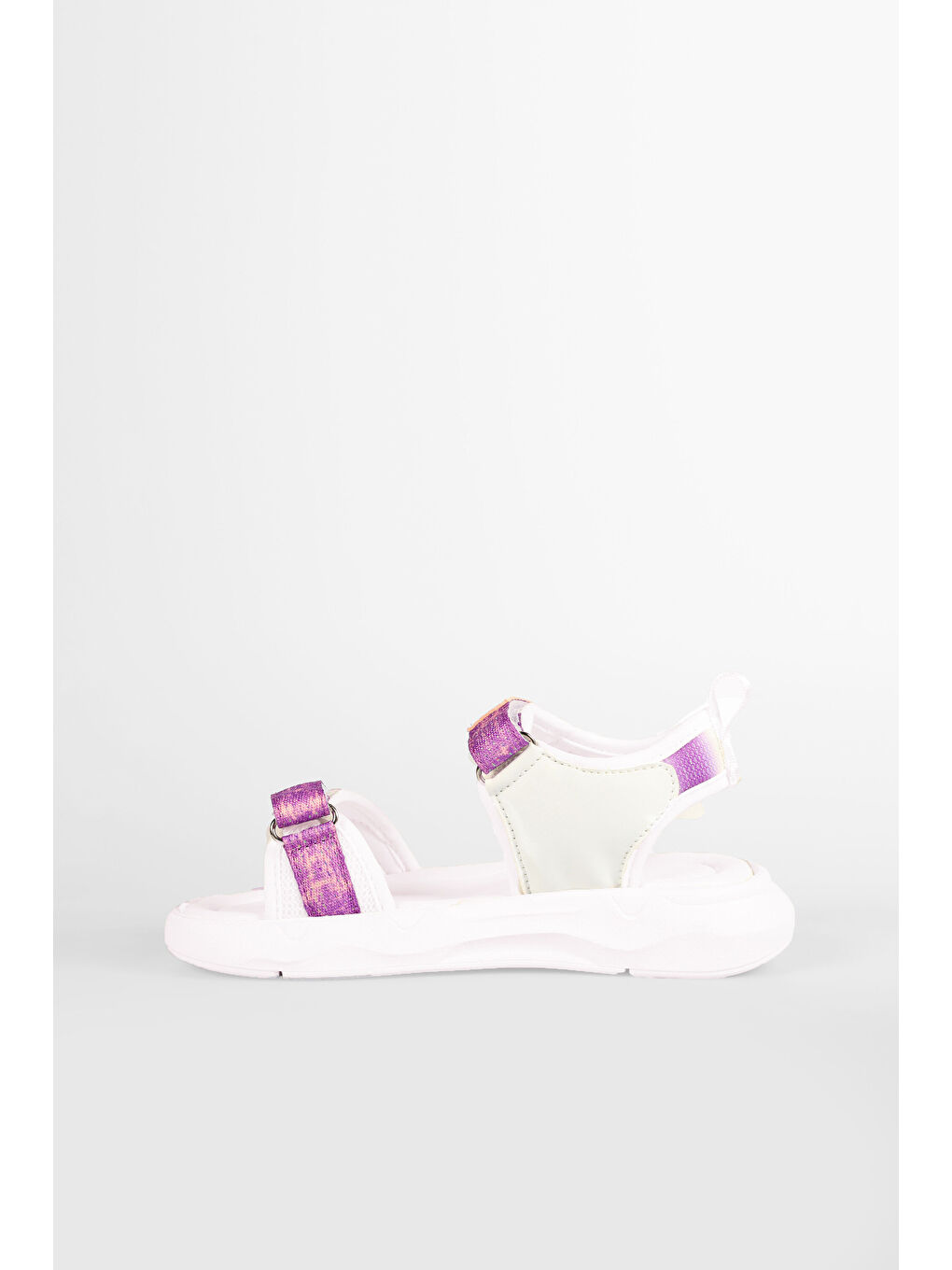 Label Hafif Kız Okul Öncesi Beyaz Sandalet-4
