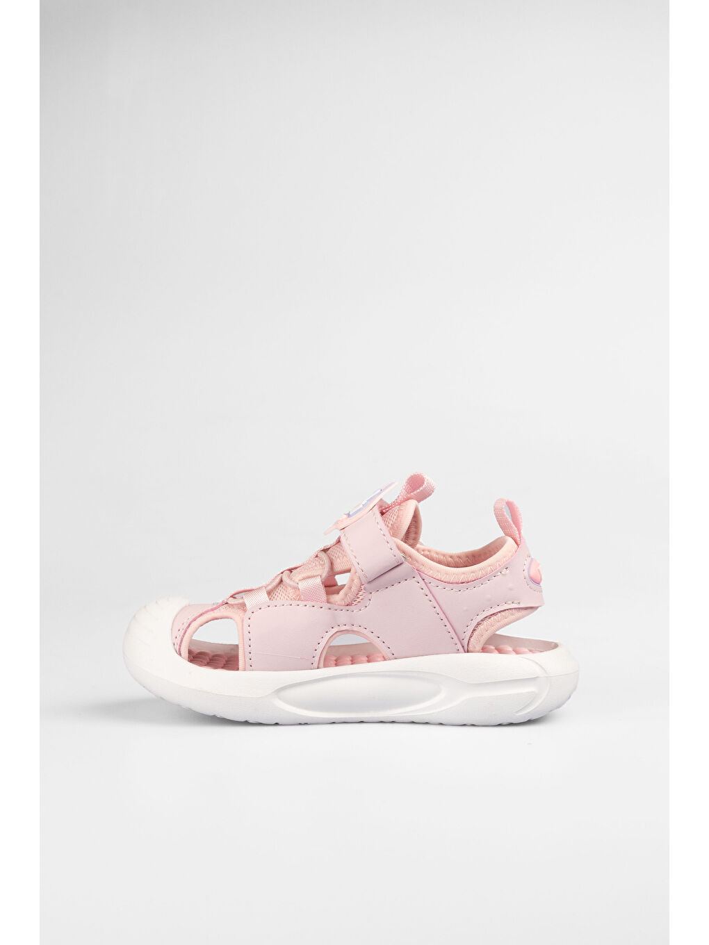 Pembe Rocket Işıklı Kız Okul Öncesi Pudra Sandalet-1