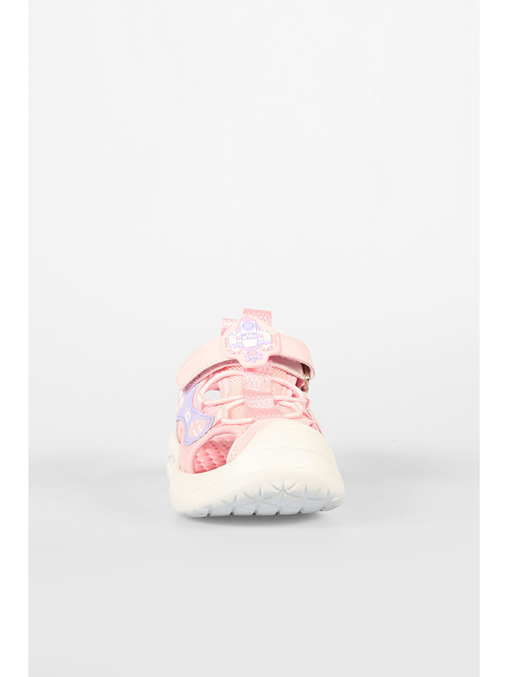 Pembe Rocket Işıklı Kız Okul Öncesi Pudra Sandalet-3