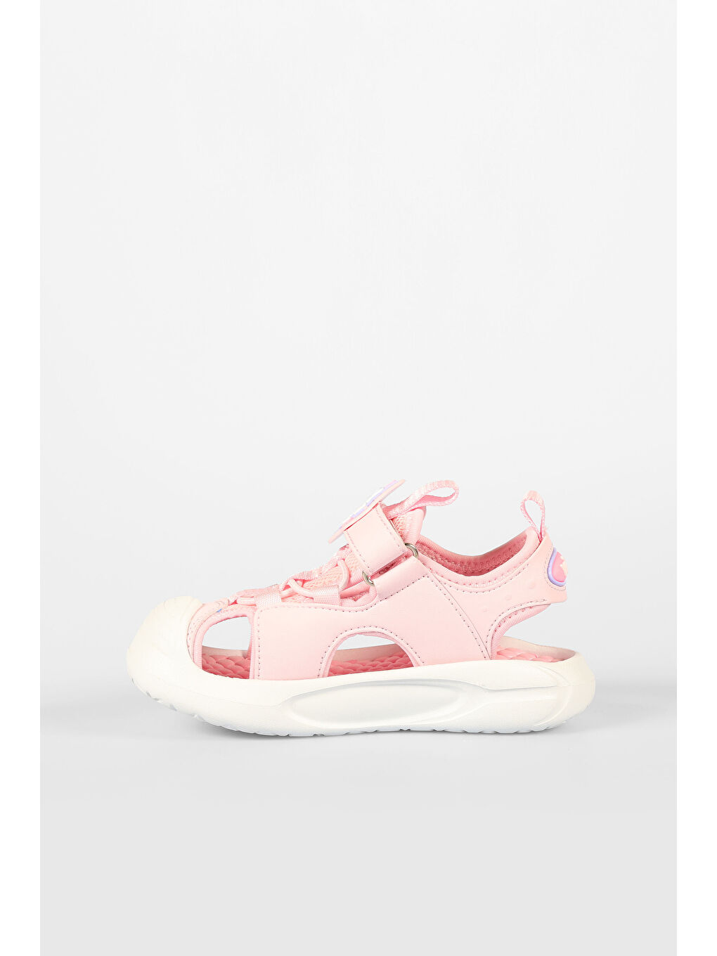 Pembe Rocket Işıklı Kız Okul Öncesi Pudra Sandalet-4