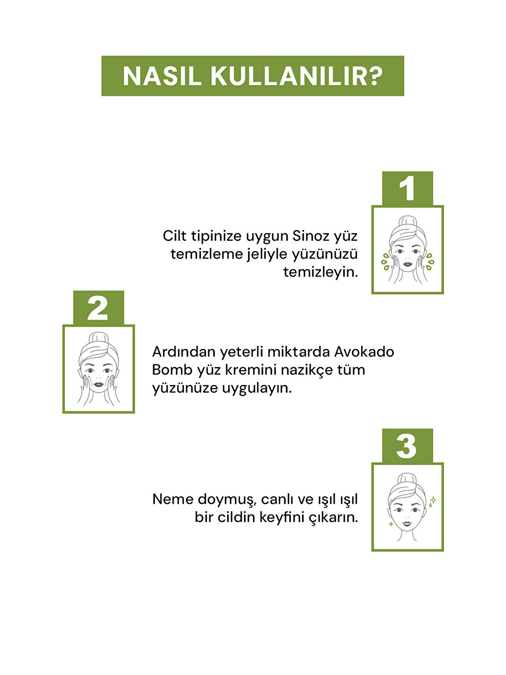 Avokado Bomb Canlandırıcı Nemlendirici Yüz Bakım Kremi 50 Ml-3