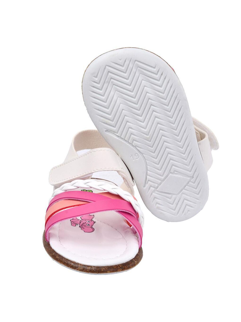 Fuşya Kız Bebek İlk Adım Sandalet Şb 2311-20-2