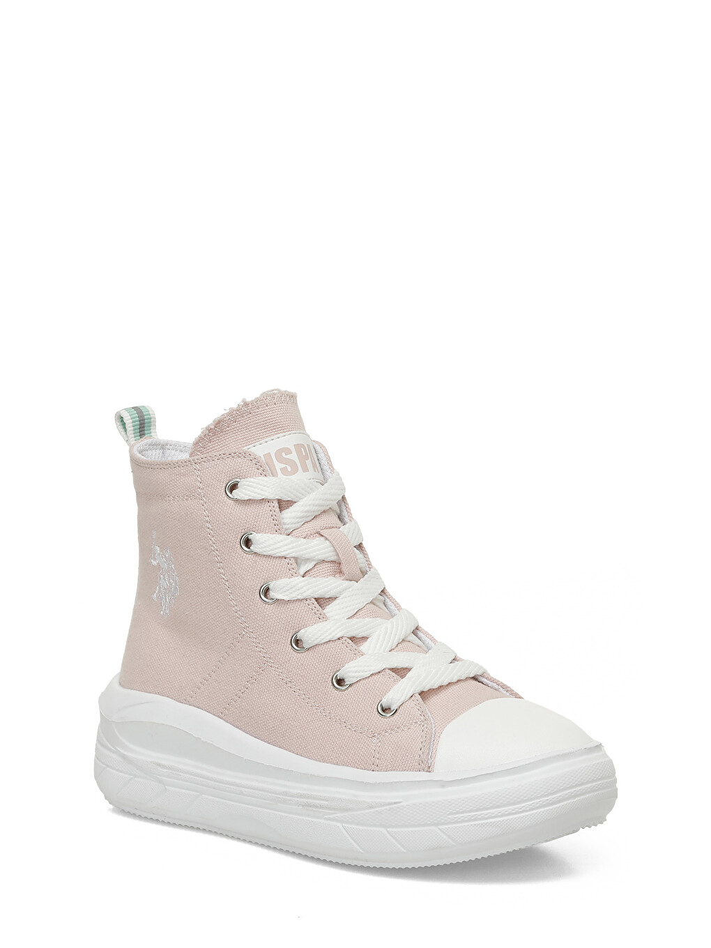 CLEMENTINETEX JR 5FX Pembe Kız Çocuk High Sneaker-1