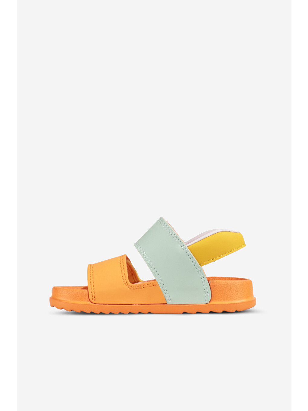 Turuncu Krixi Hafif Kız Bebek Orange Sandalet-3