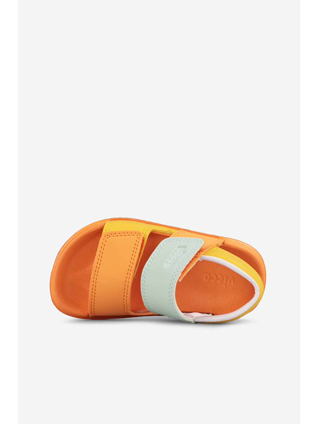Turuncu Krixi Hafif Kız Bebek Orange Sandalet-4