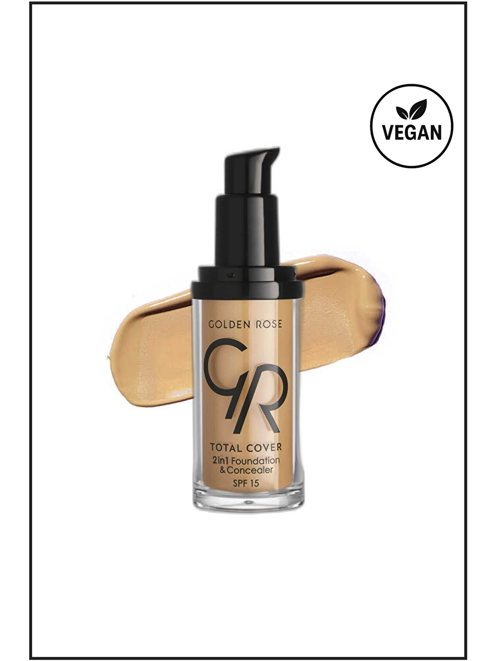 Total Cover 2in1 Foundation 18 Cappuccino Fondöten & Kapatıcı 30 ml-1