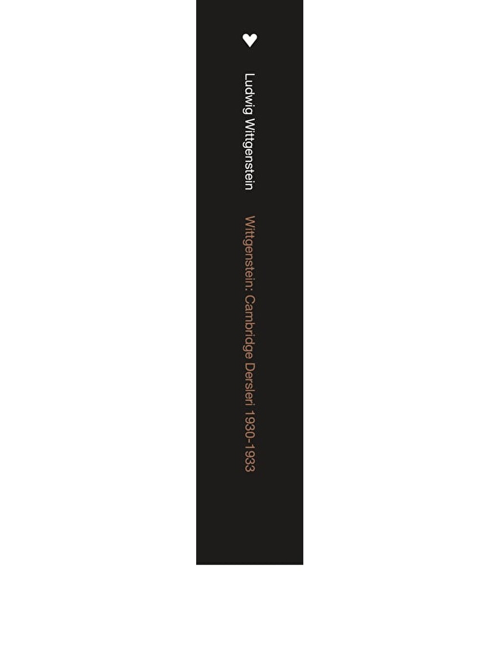 Wittgenstein: Cambridge Dersleri 1930-1933-1