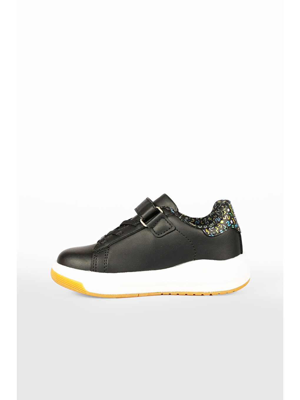 Pukky Işıklı Erkek Okul Öncesi Siyah Sneaker-1