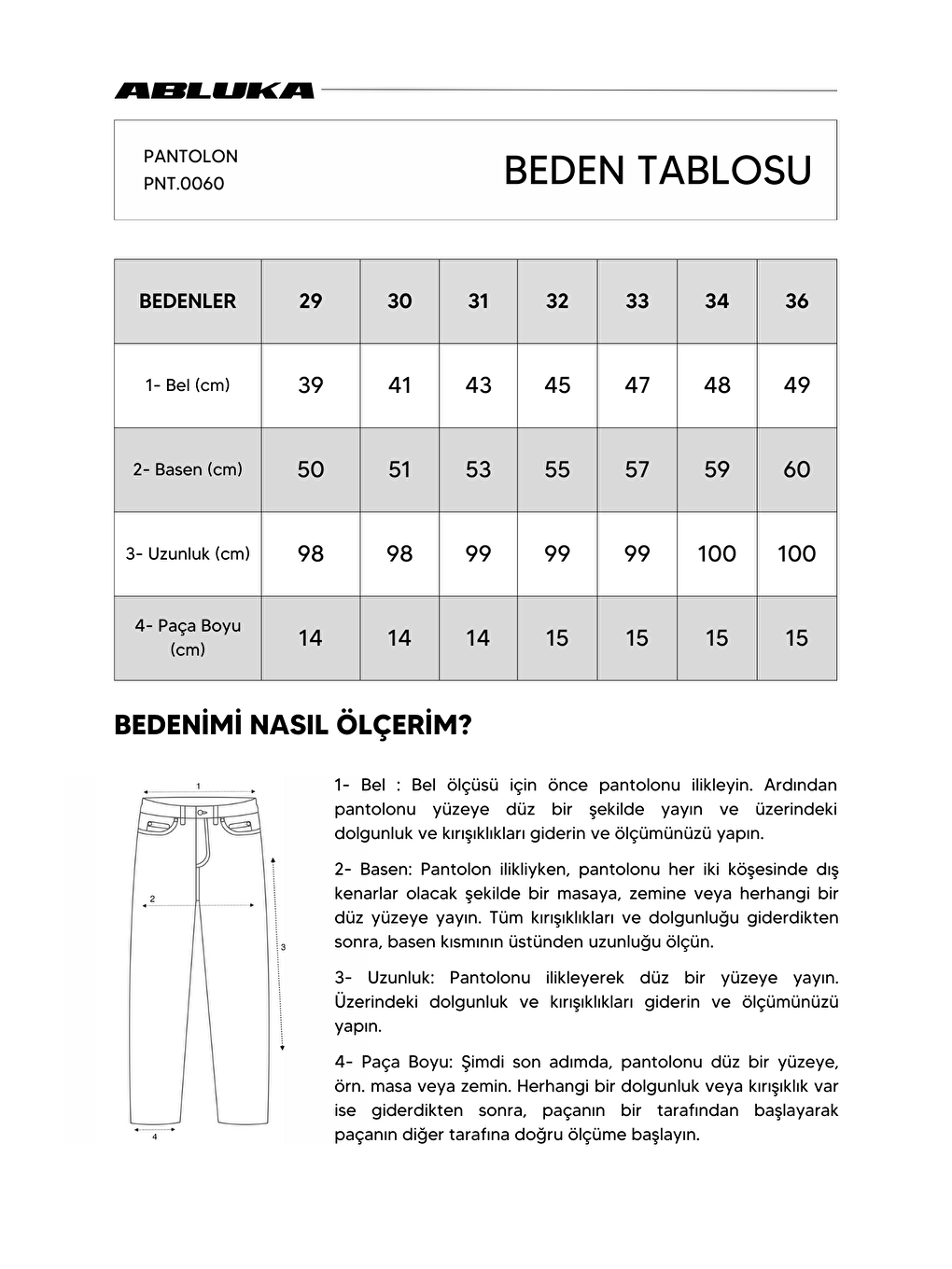 Abluka Online Pileli Kumaş Erkek Pantolon Siyah - 4