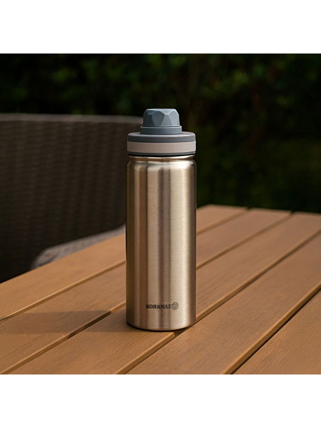 Gri A742 Essentials Sport Termos - Inox - 530 ml