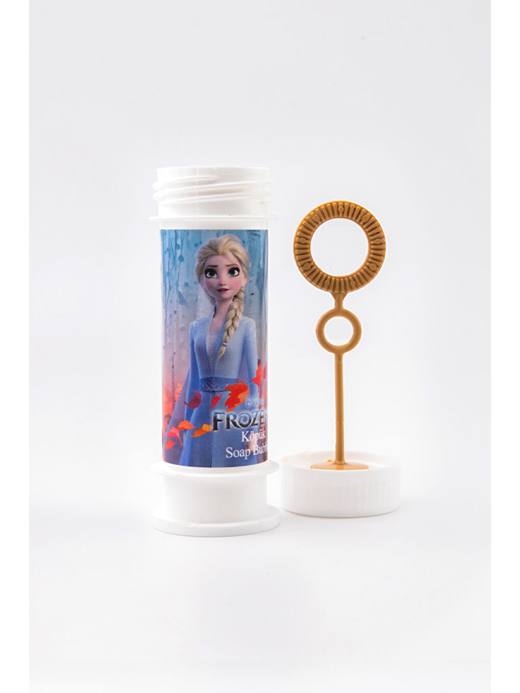 Mavi Elsa Temalı 4'lü Köpük Balon Set-1