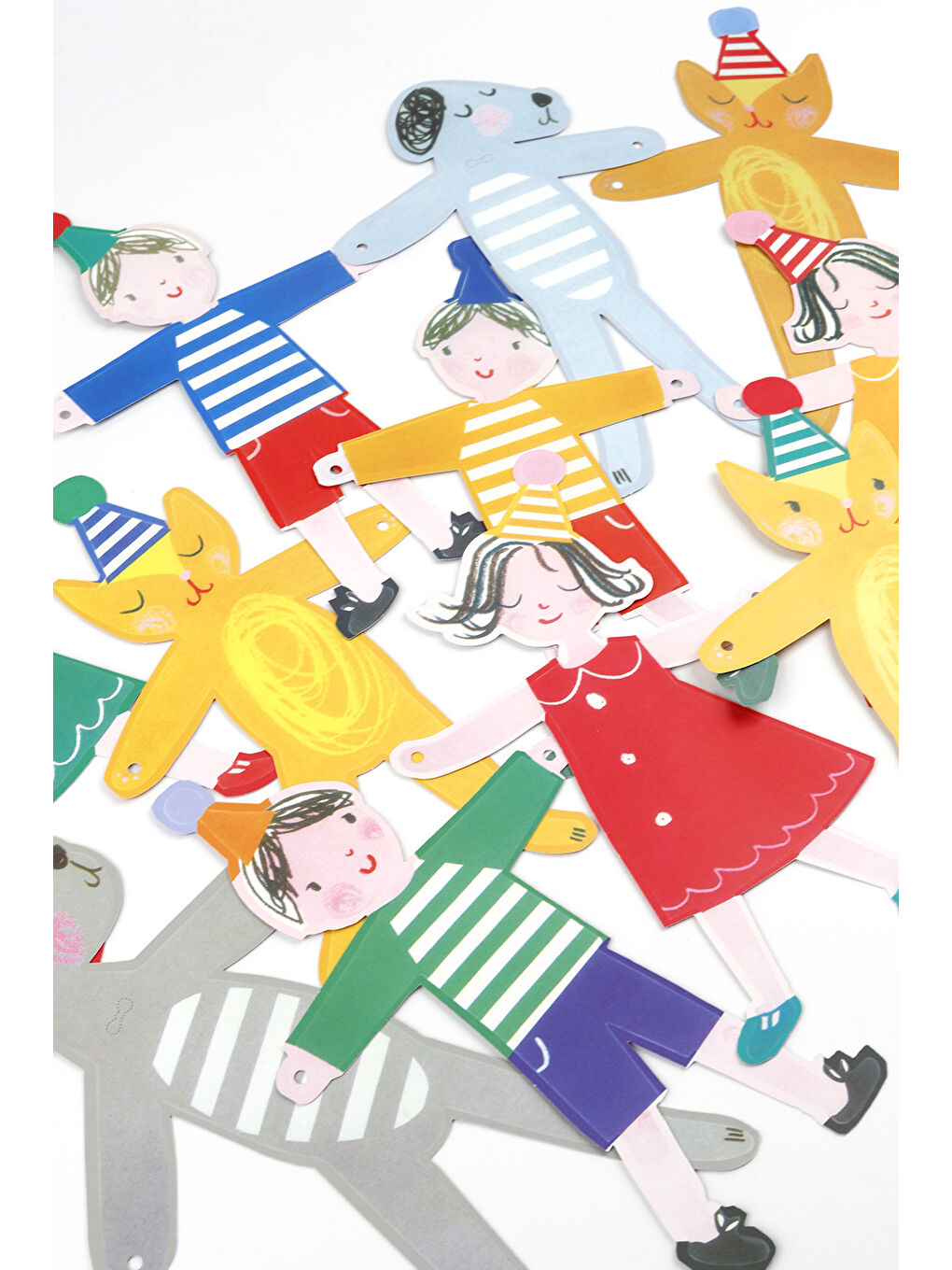 Karışık Çok Renkli Hayvan ve Çocuk Figürlü Banner-1