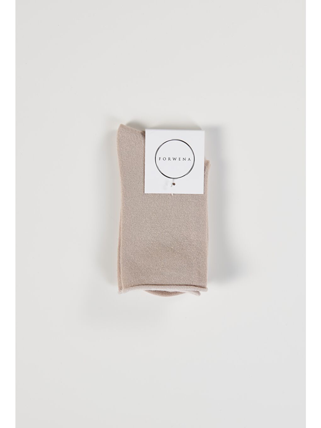 Bej Modal Lastiksiz Dikişsiz Kadın Soket Çorap 36-41-6