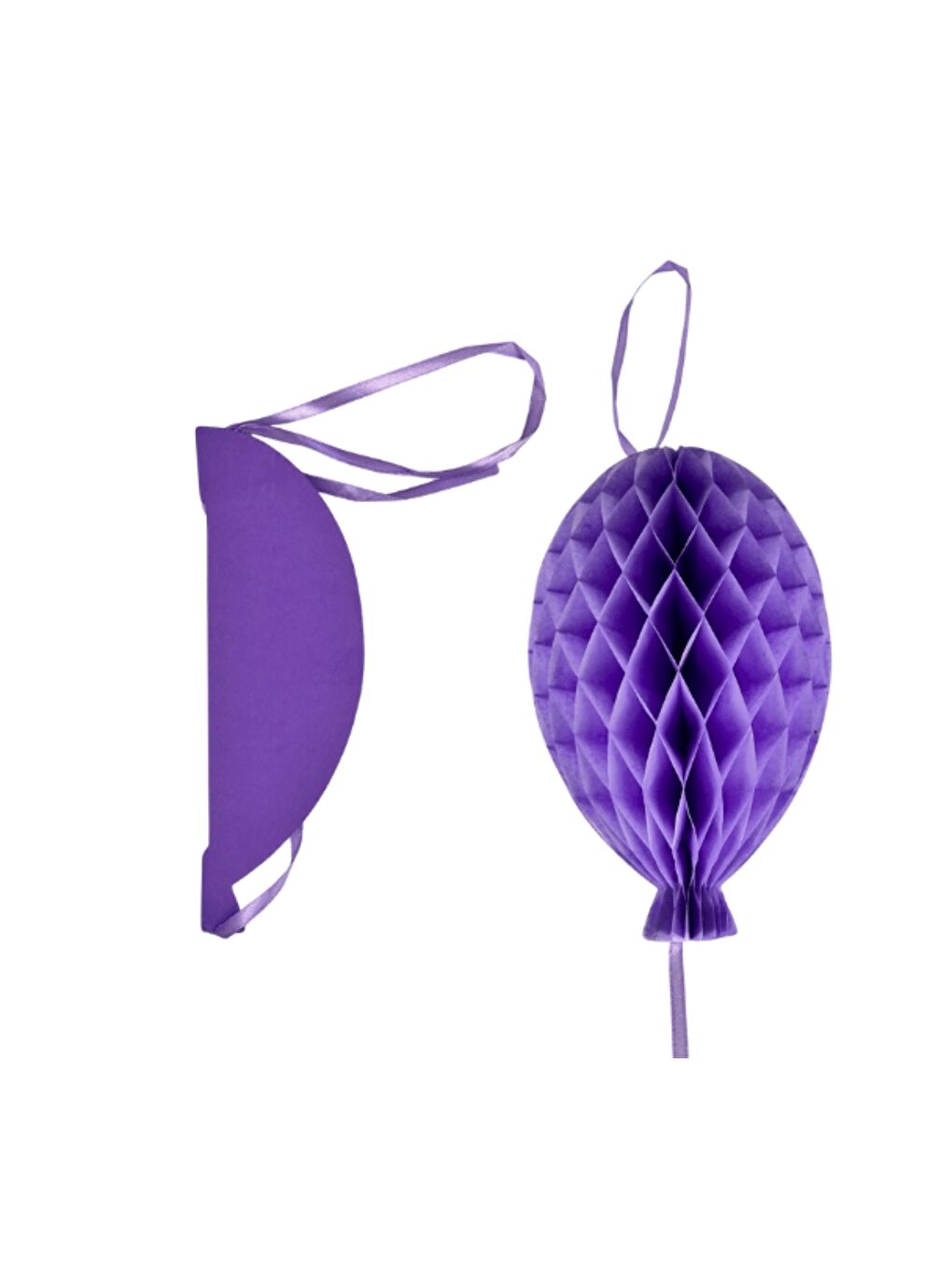 Lila Petek Balon Parti Süsü-1