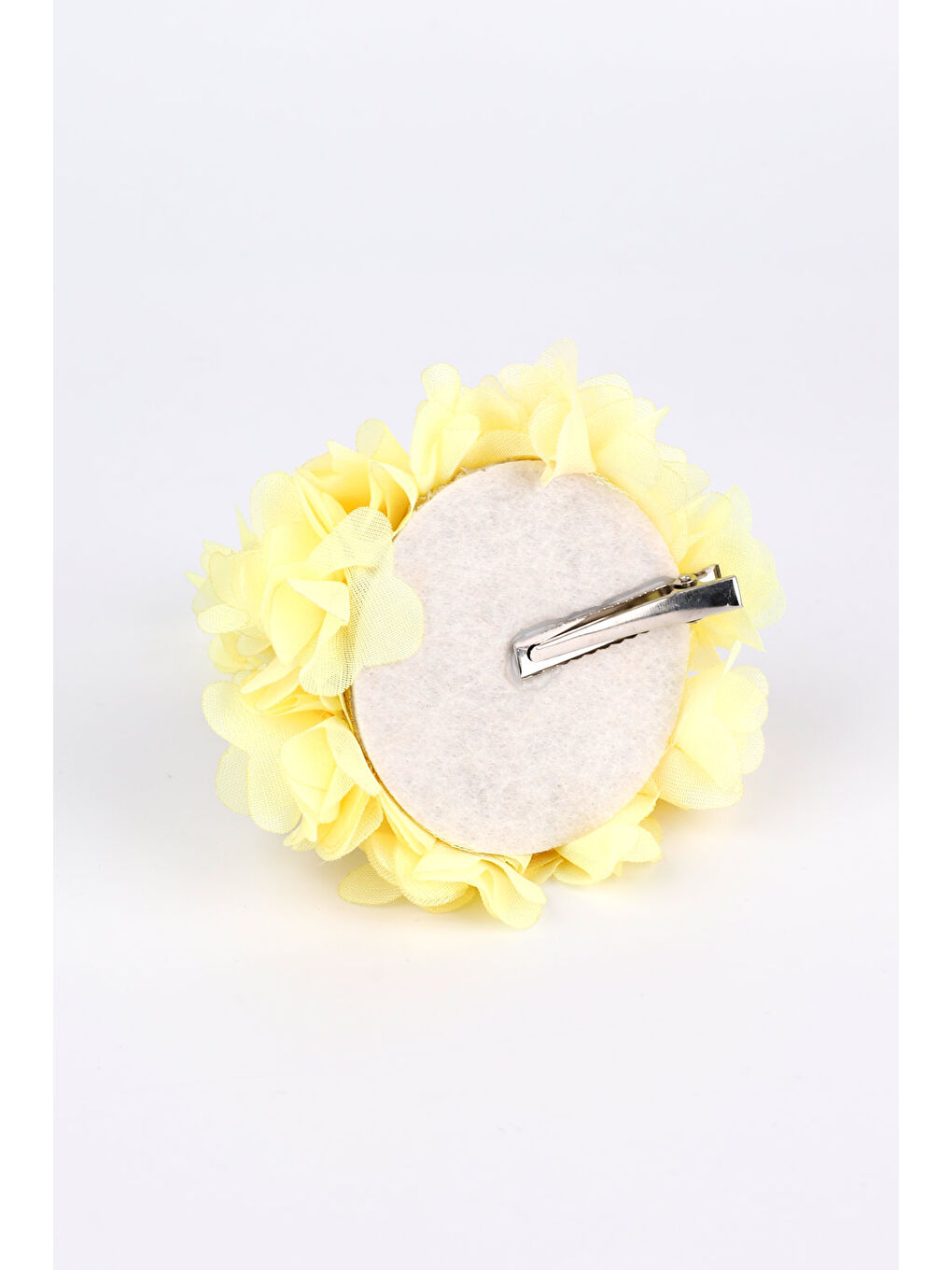 Sarı 5 Yaş Huni Doğum Günü Klips Toka-1