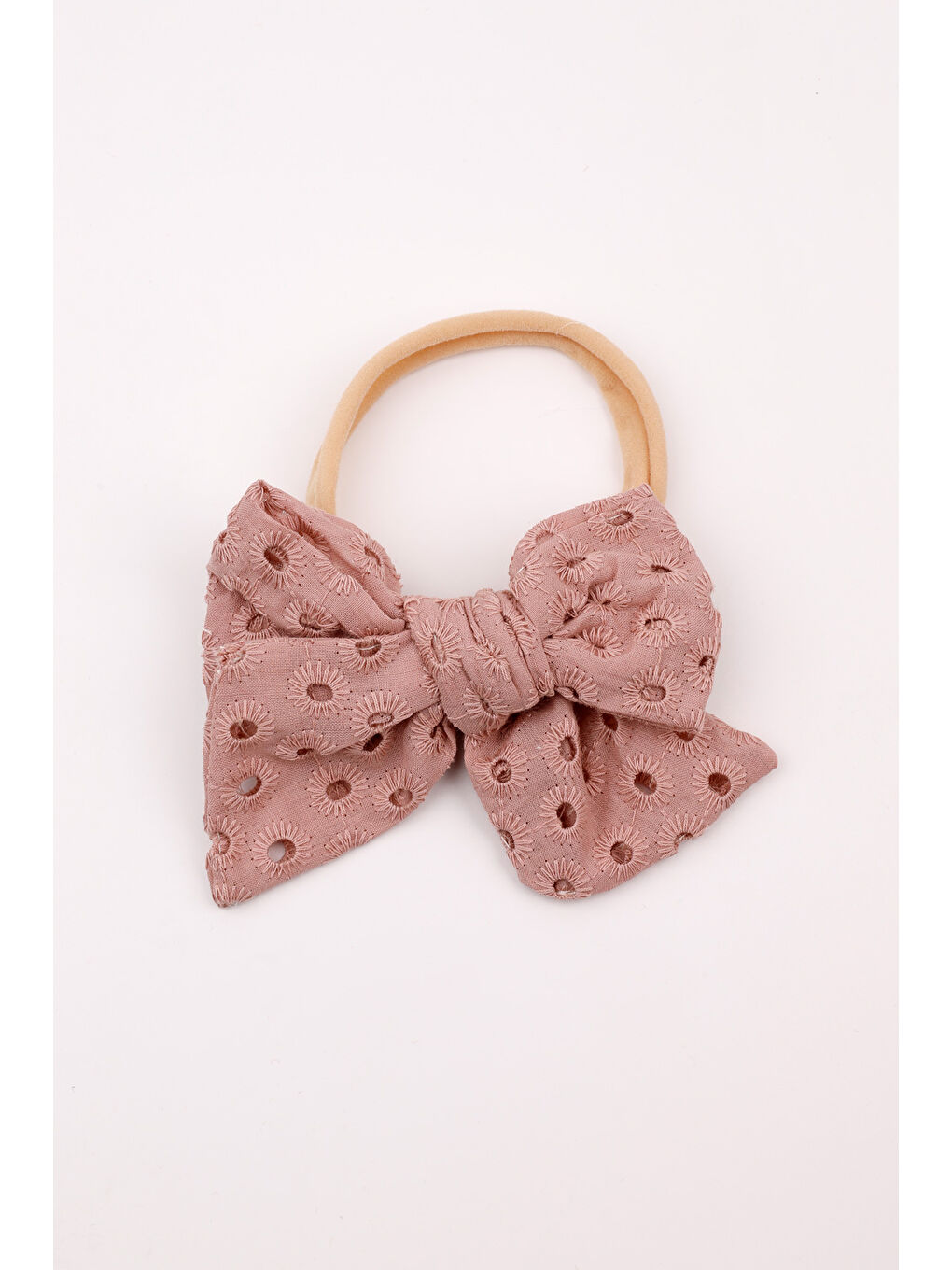 Pembe Gülkurusu Fisto Fiyonk Kız Çocuk Saç Bandı-1