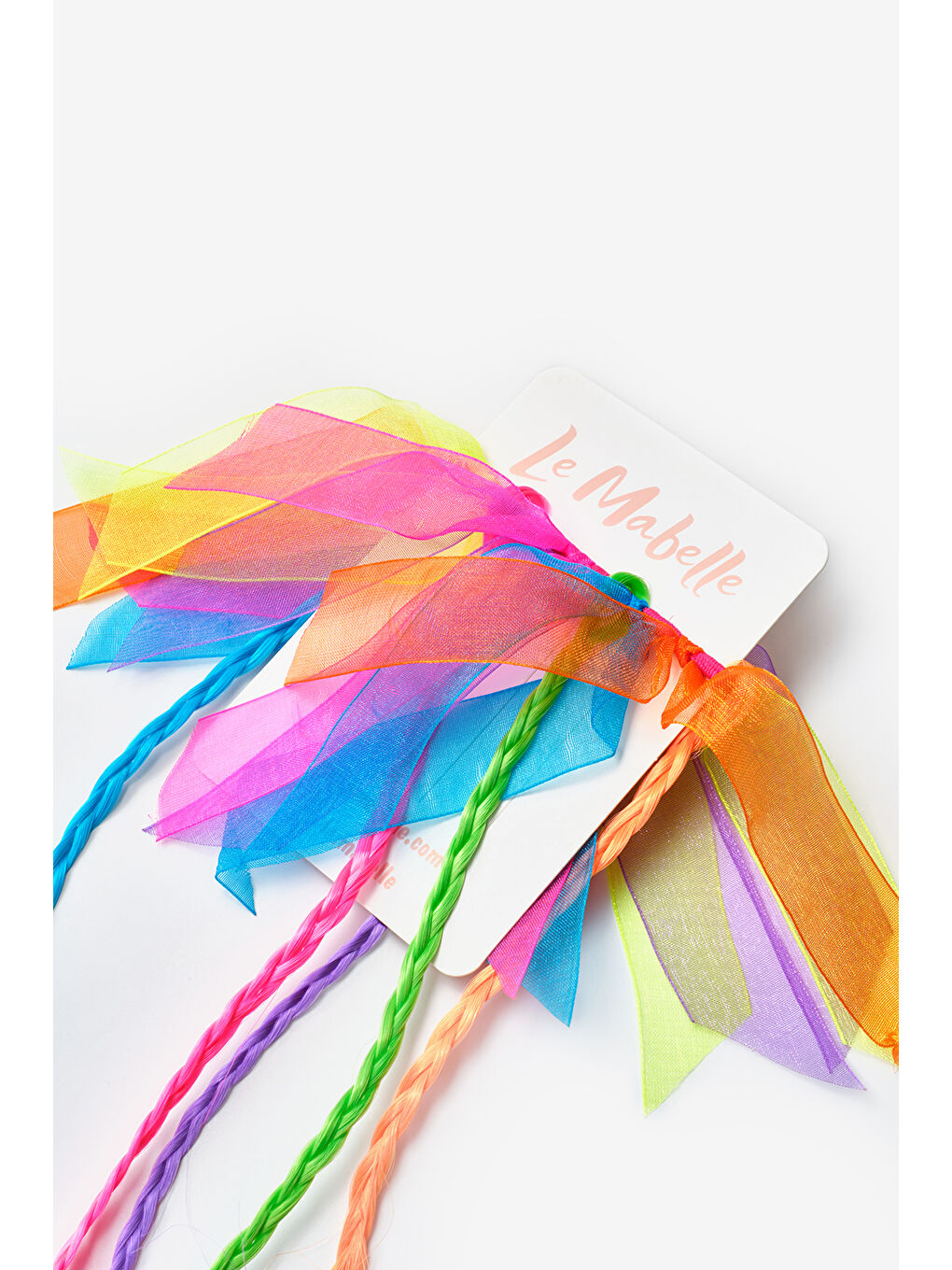 Karışık Çok Renkli Saç Detaylı Kız Çocuk Toka-1