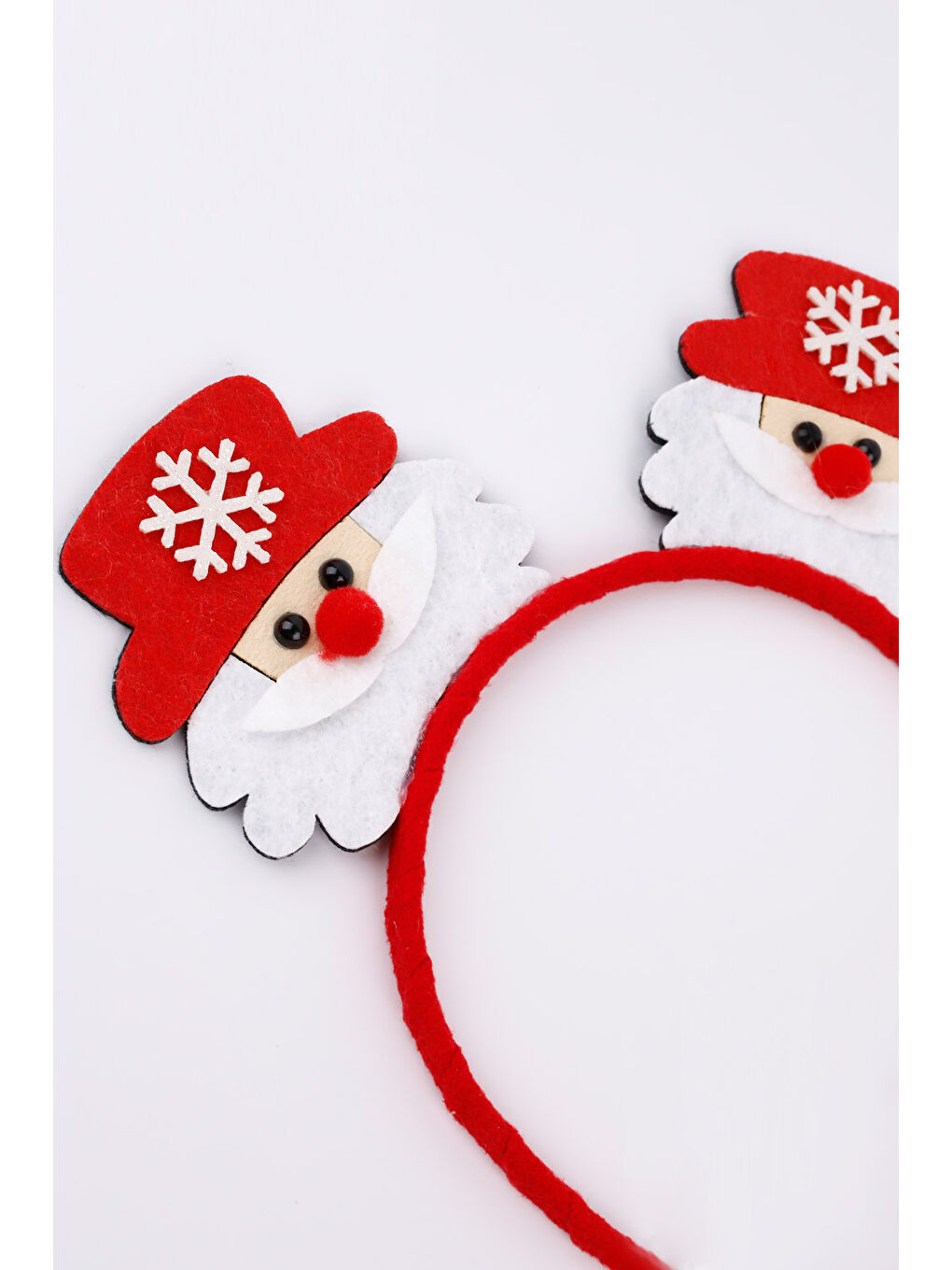 Kırmızı Baba Detaylı Kız Çocuk Taç-1