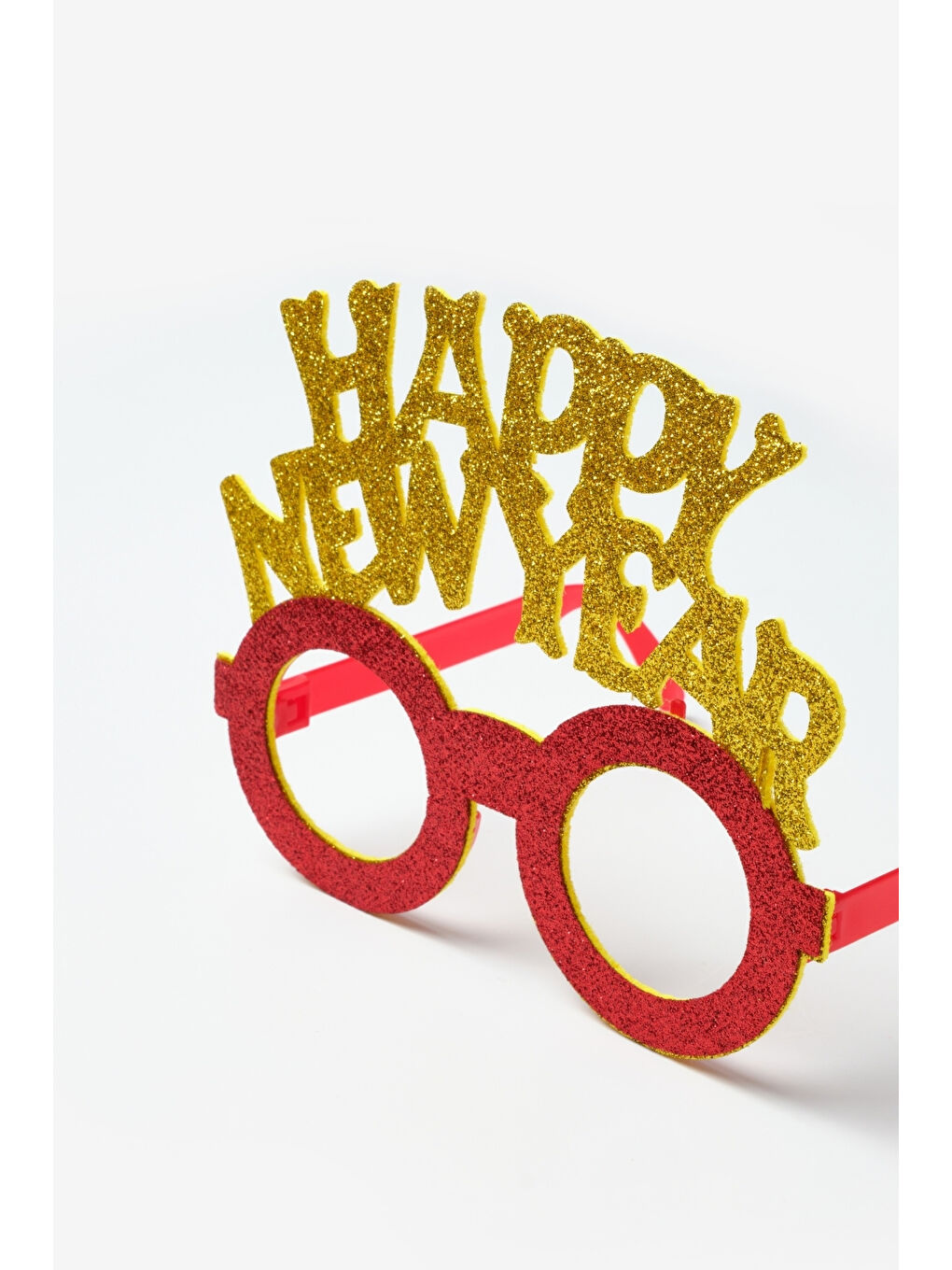 Sarı Happy New Year Çocuk Yılbaşı Parti Gözlüğü-1