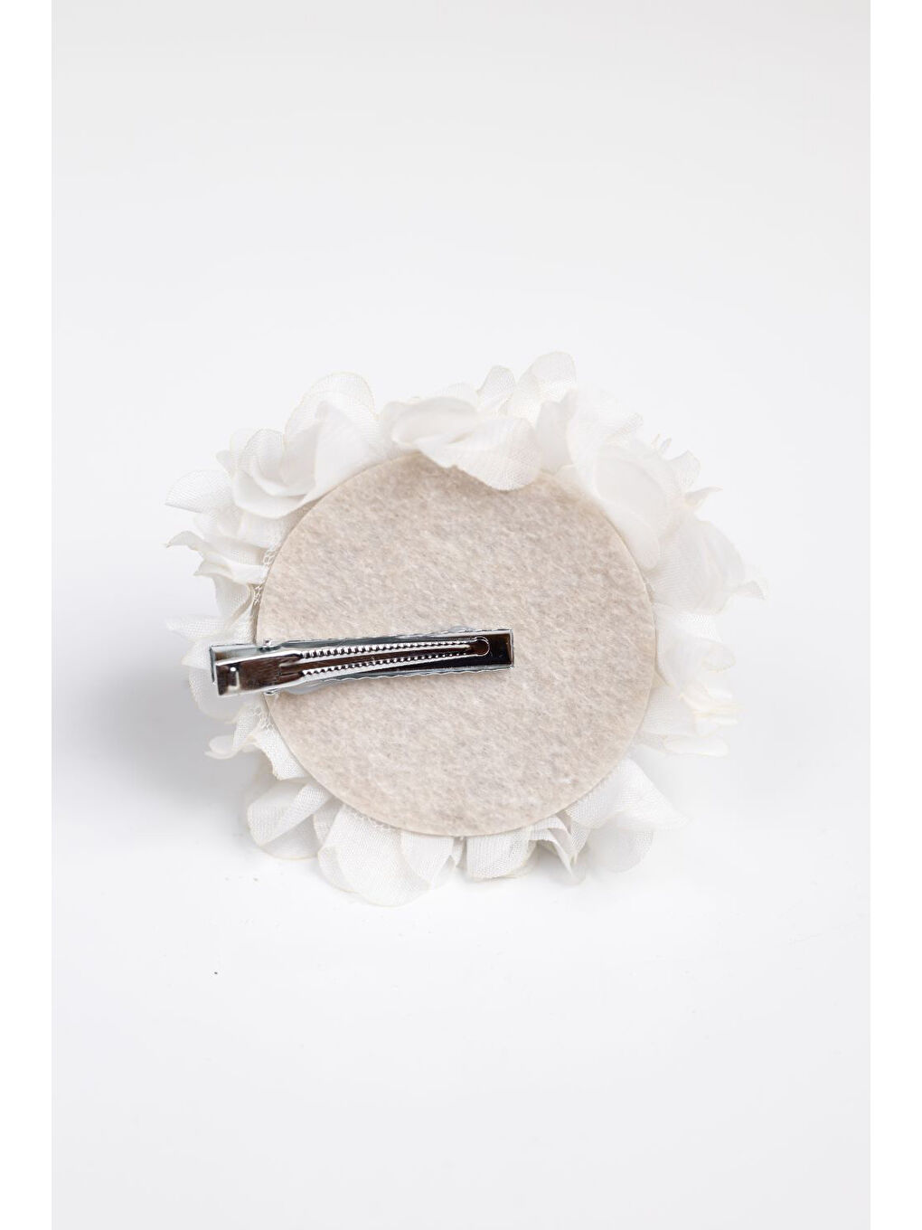 Beyaz 4 Yaş Huni Doğum Günü Klips Toka-1