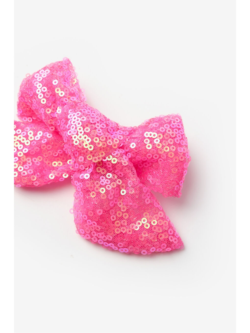 Fuşya Payetli Kız Çocuk Klips Toka-1