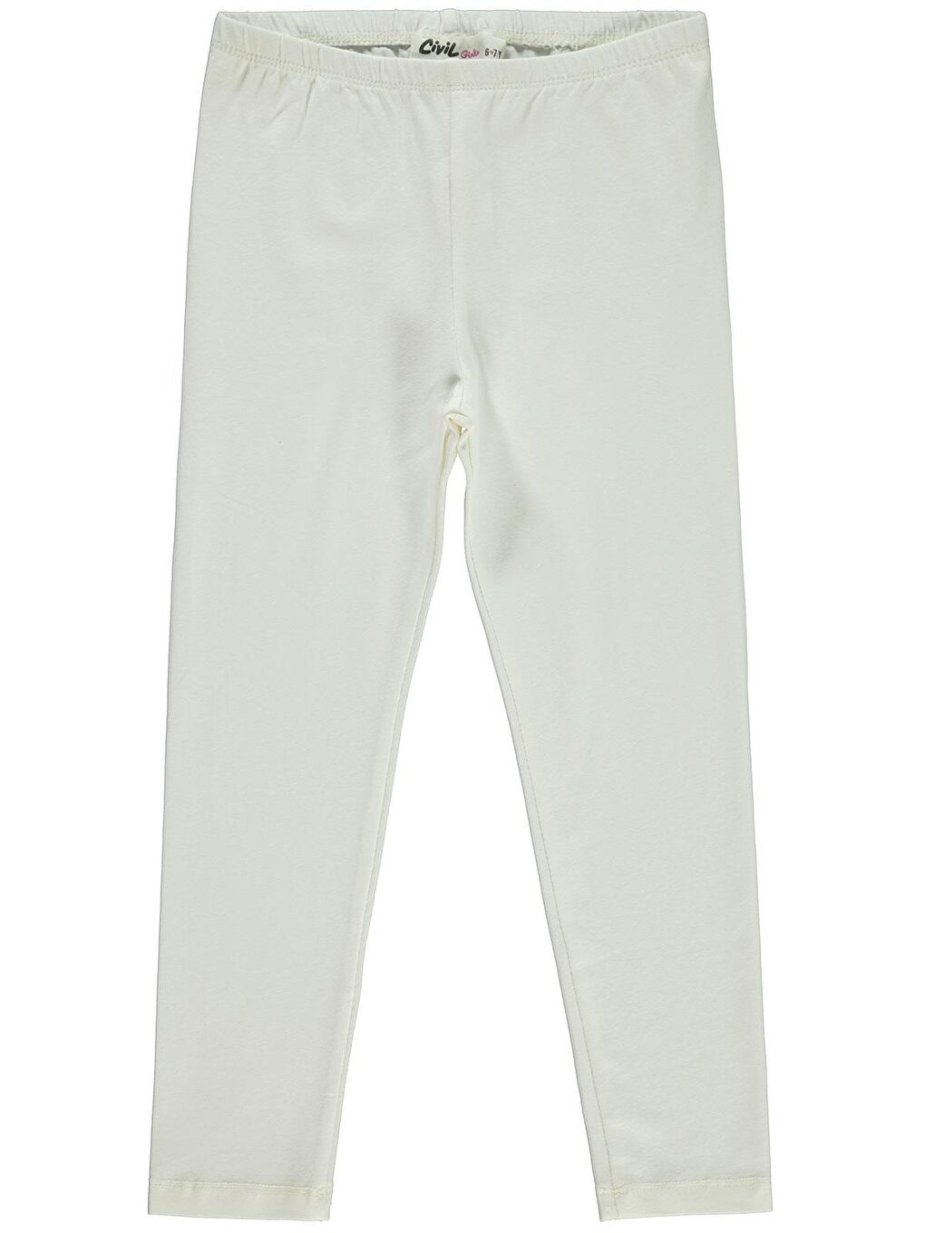 Ekru Girls Basic 10-13 Yaş Tayt