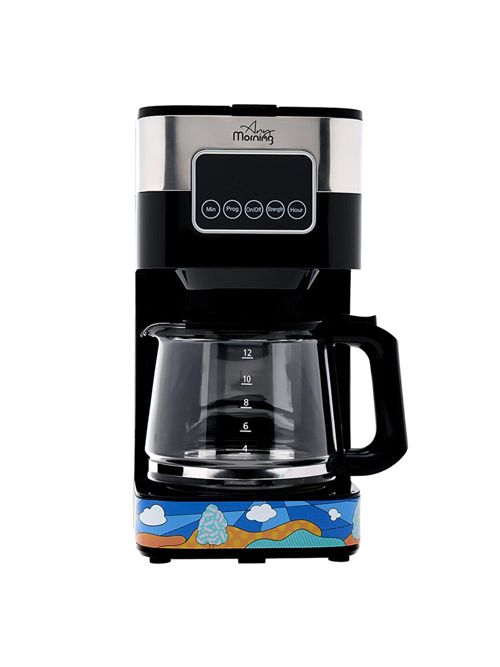 Any Morning Siyah SH21615S Filtre Kahve Makinesi - 1