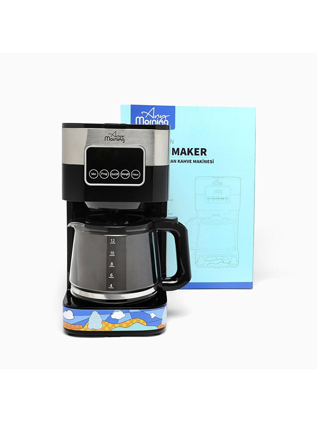 Any Morning Siyah SH21615S Filtre Kahve Makinesi - 4