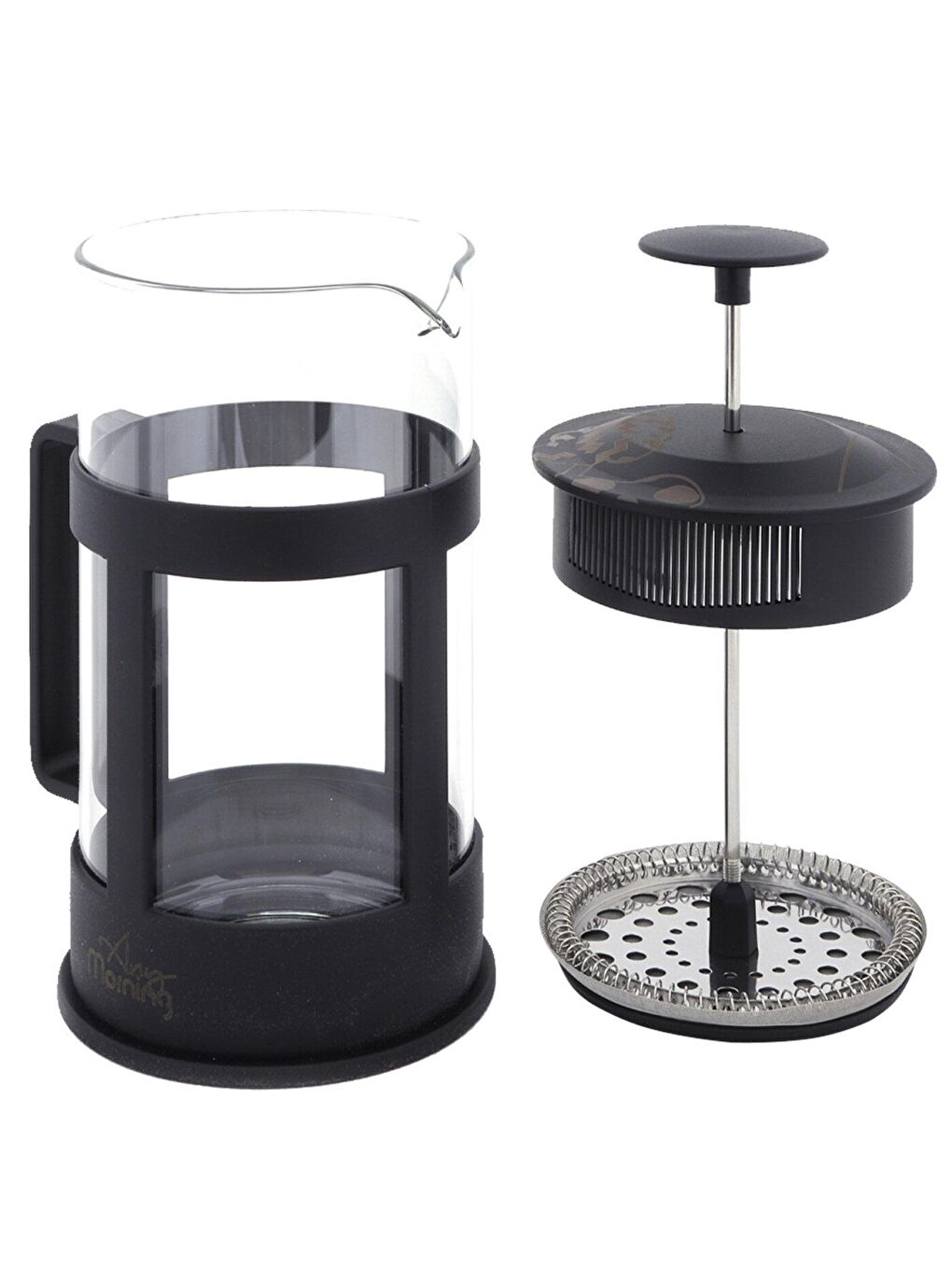 Any Morning Siyah FY04 Kahve ve Bitki Çayı için French Press 800 ml - 2