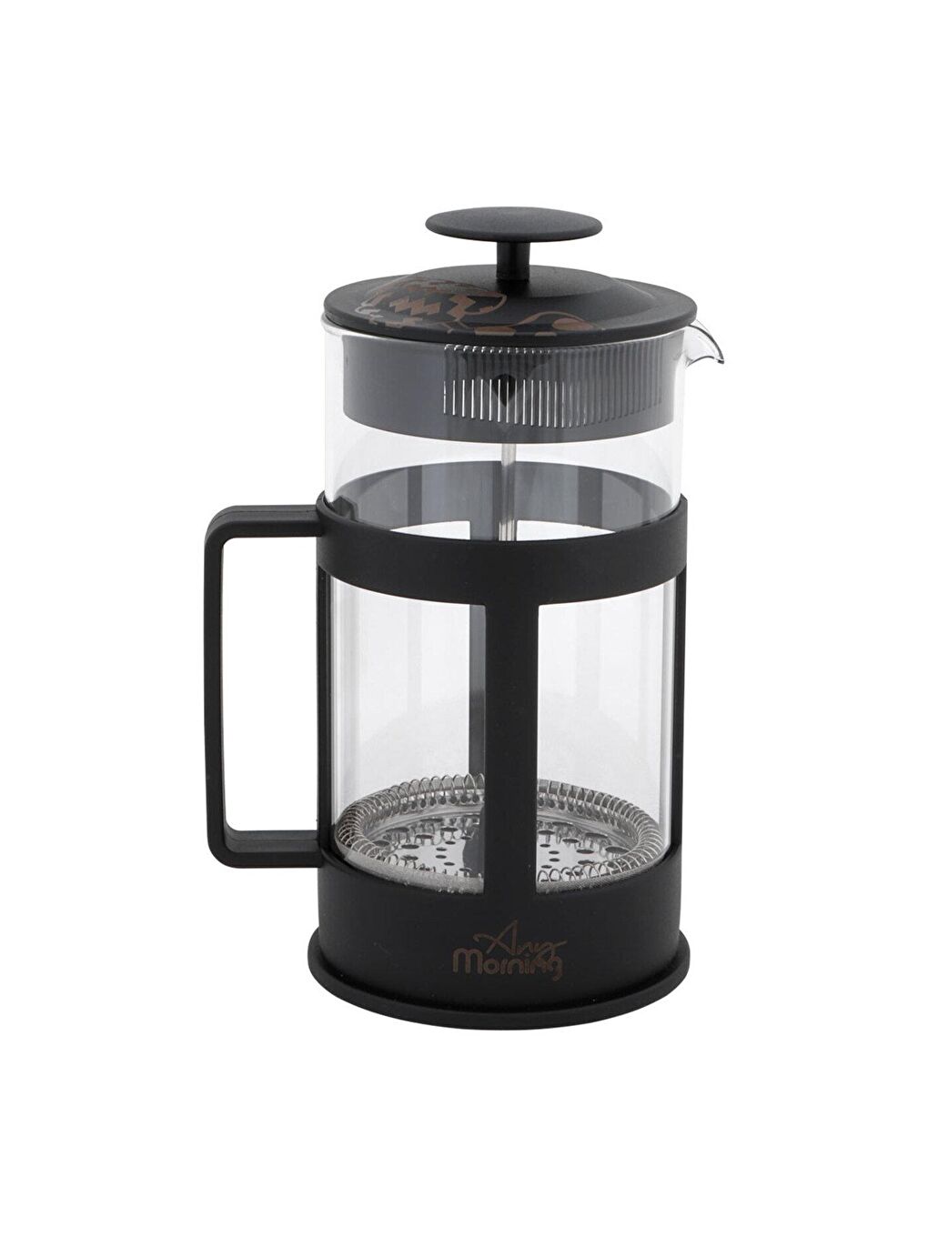 Any Morning Siyah FY04 Kahve ve Bitki Çayı için French Press 800 ml - 1