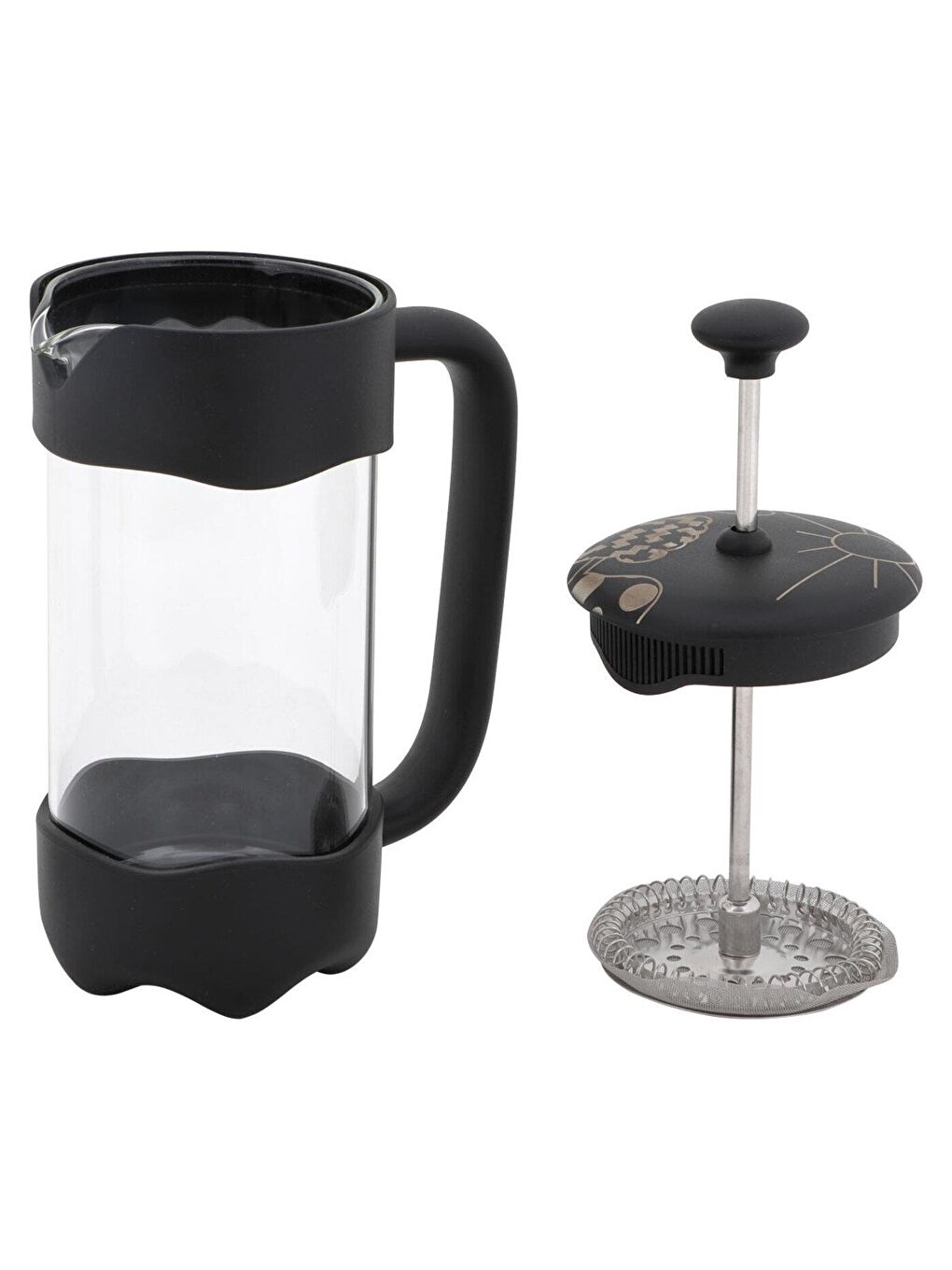 Any Morning Siyah FY92 Kahve ve Bitki Çayı için French Press 350 ML - 1