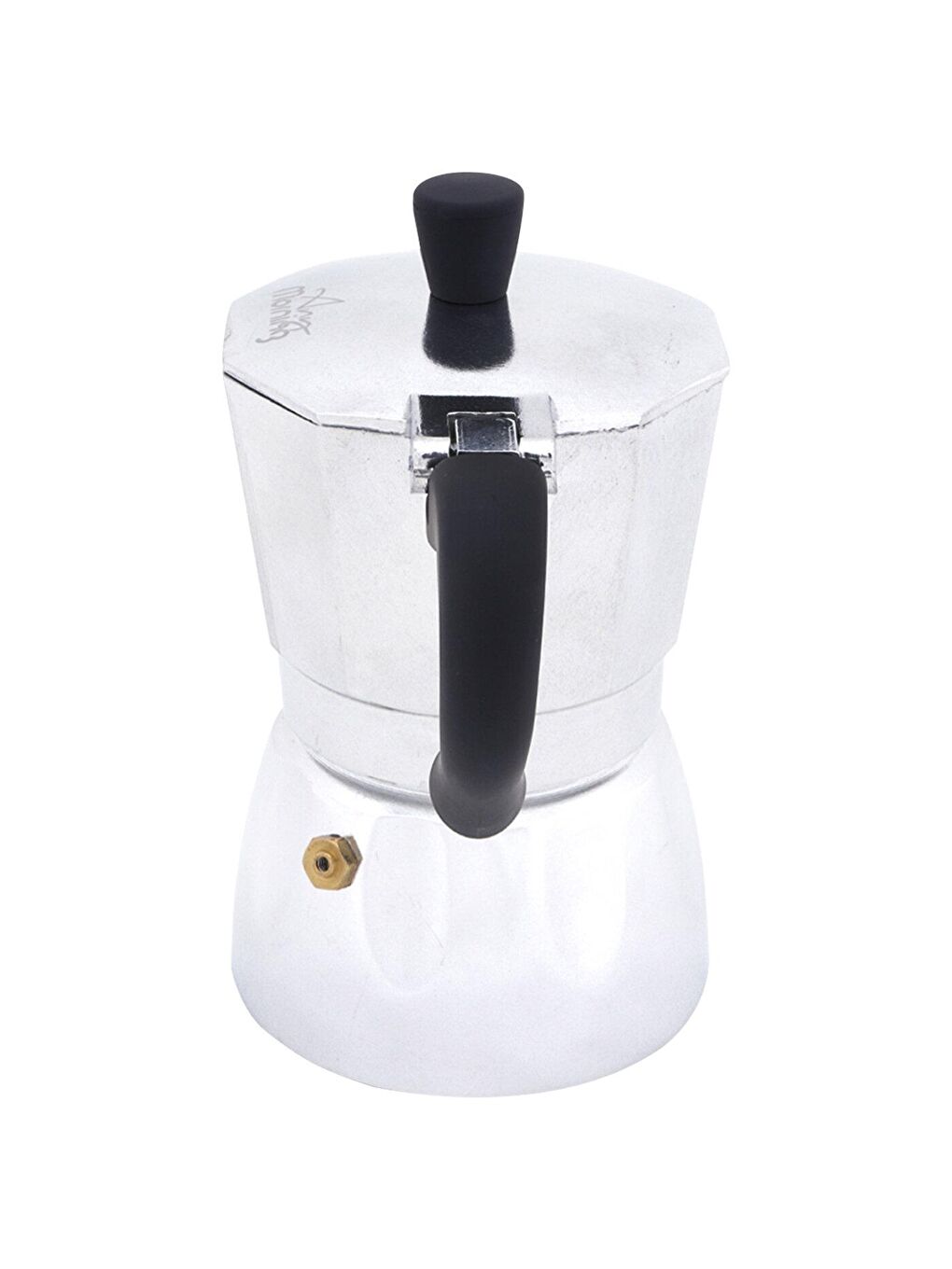 Any Morning Gümüş Alüminyum Espresso Moka Pot Kahve Makinesi 240 ml Hes-6 - 4