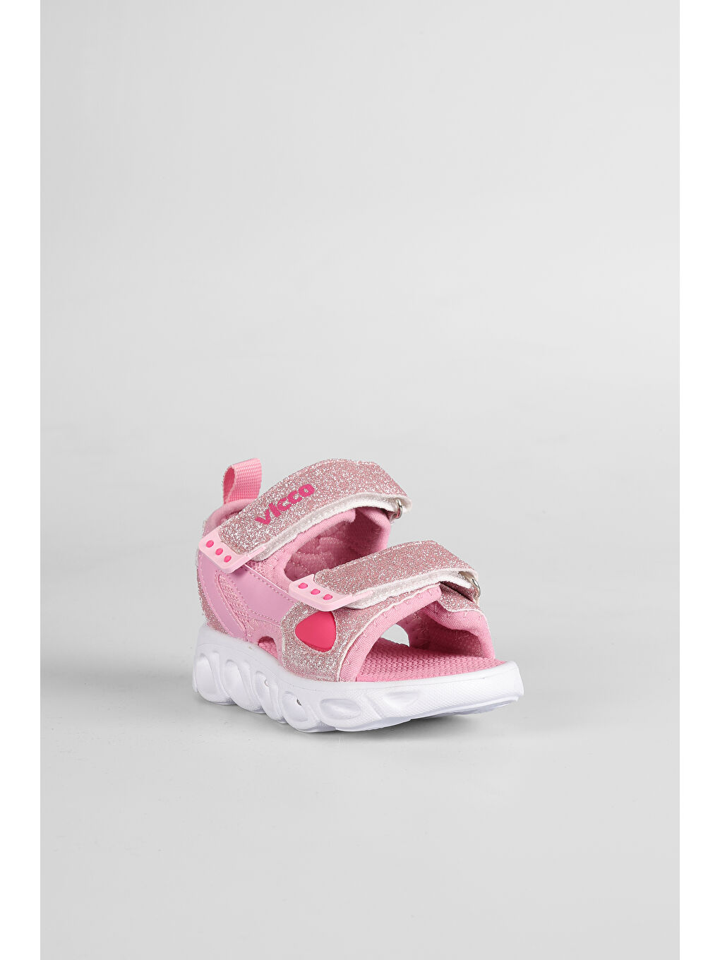 Roy Işıklı Kız Bebek Pembe Sandalet-2