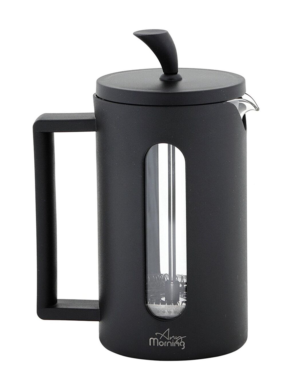 Any Morning Siyah FF002 Kahve ve Bitki Çayı için French Press 600 ml
